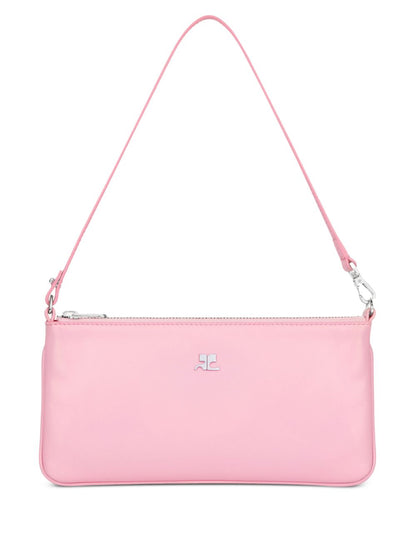 Courreges Pre Zippeed Leather Pouch