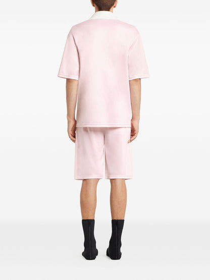 Courreges Pre Logo oversize polo shirt