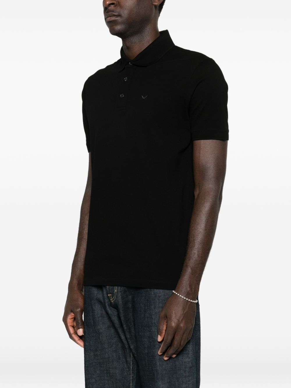 Emporio Armani T-shirts and Polos Black