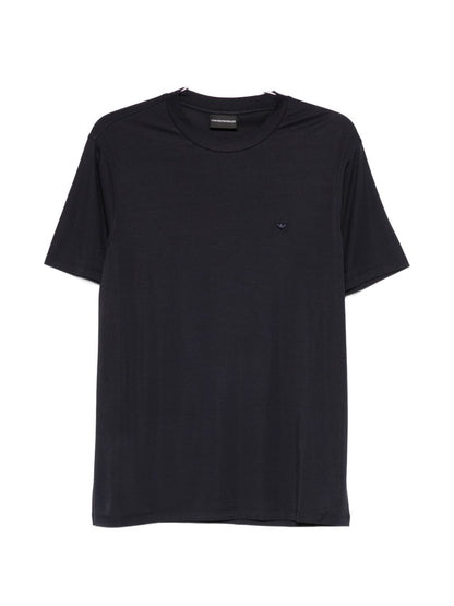 Emporio Armani Modal and silk blend t-shirt