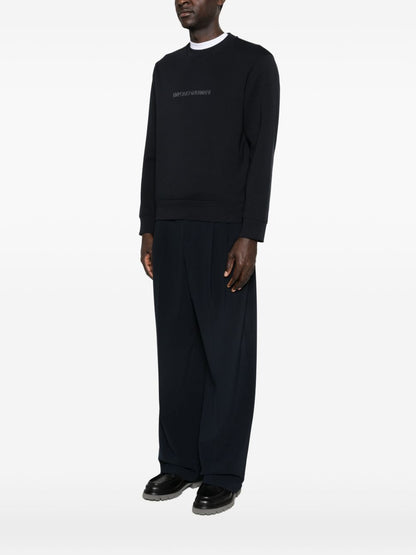 Emporio Armani Sweaters Blue