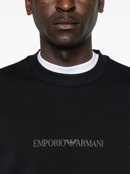 Emporio Armani Sweaters Blue