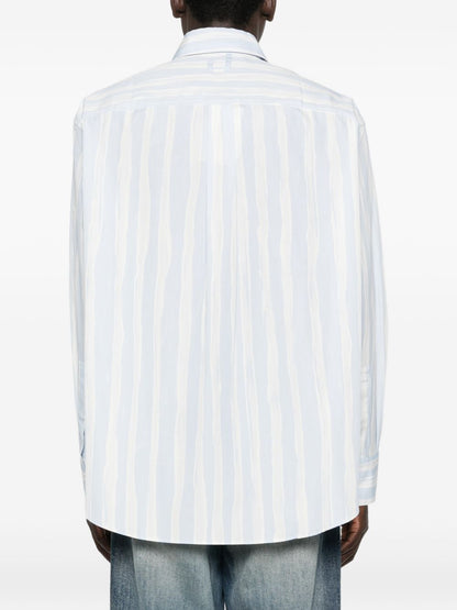 JACQUEMUS Shirts Clear Blue