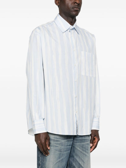 JACQUEMUS Shirts Clear Blue