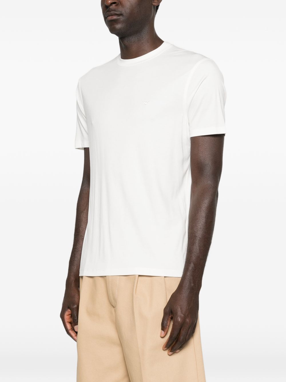 Emporio Armani T-shirts and Polos White