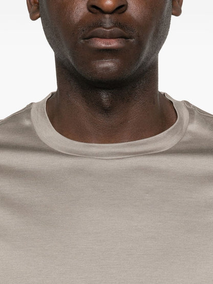 Emporio Armani T-shirts and Polos Dove Grey