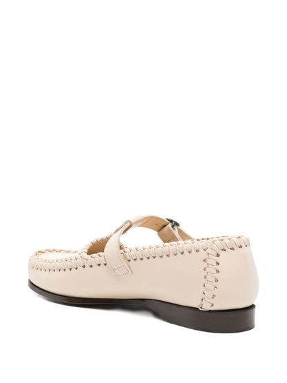 HEREU Flat shoes Beige