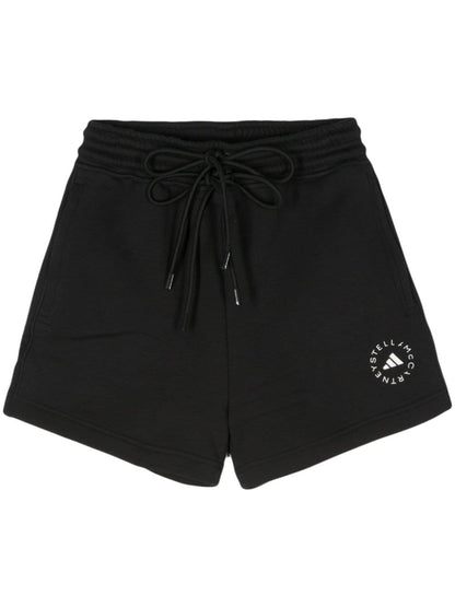 Adidas By Stella McCartney Logo cotton shorts