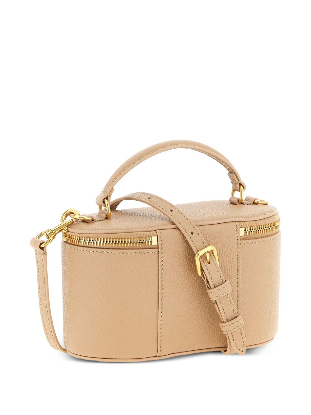 Valentino Garavani Vlogo Signature Mini Vanity Bag In Grainy Calfskin