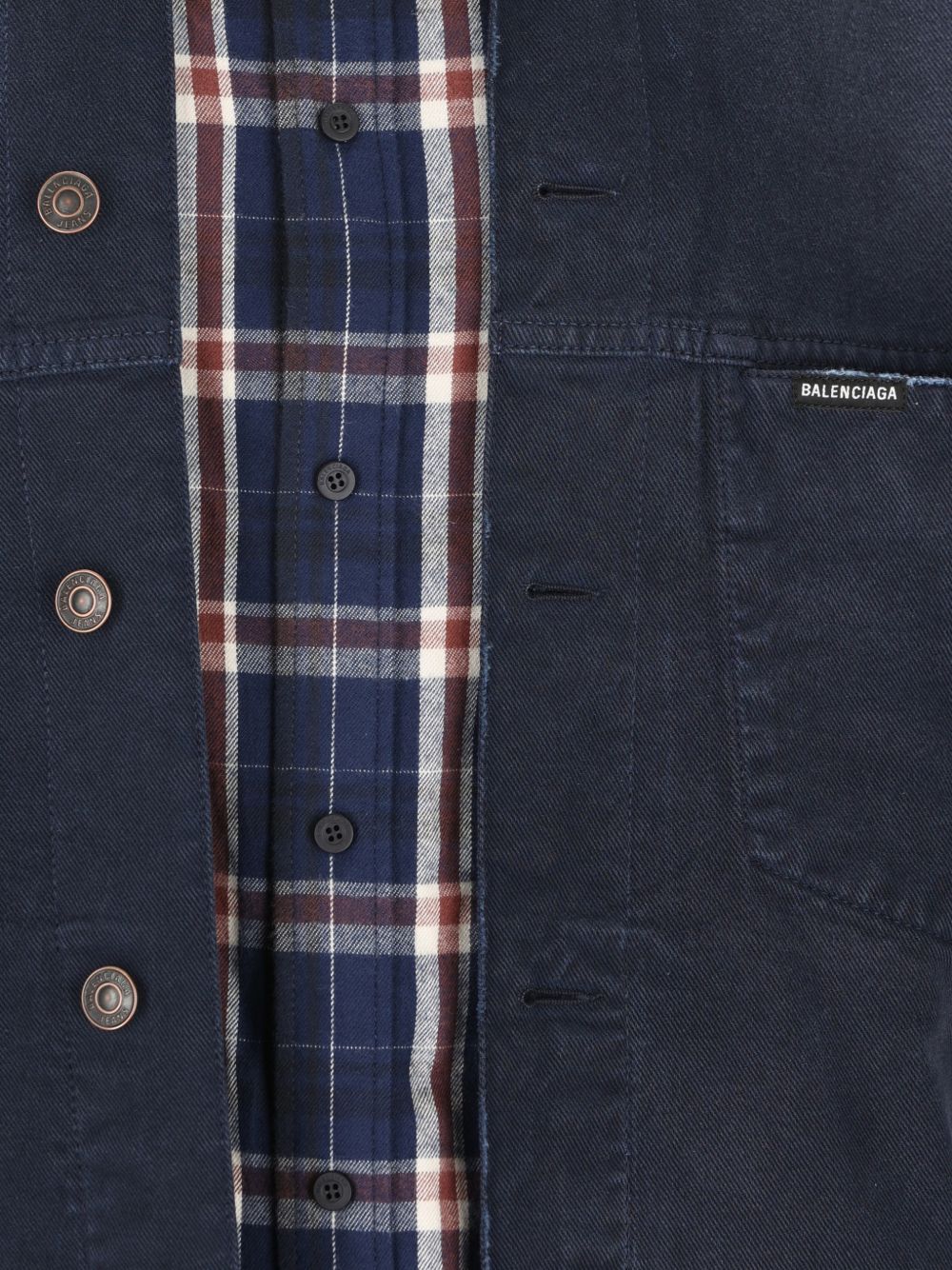 Balenciaga Jackets Blue