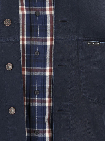 Balenciaga Jackets Blue