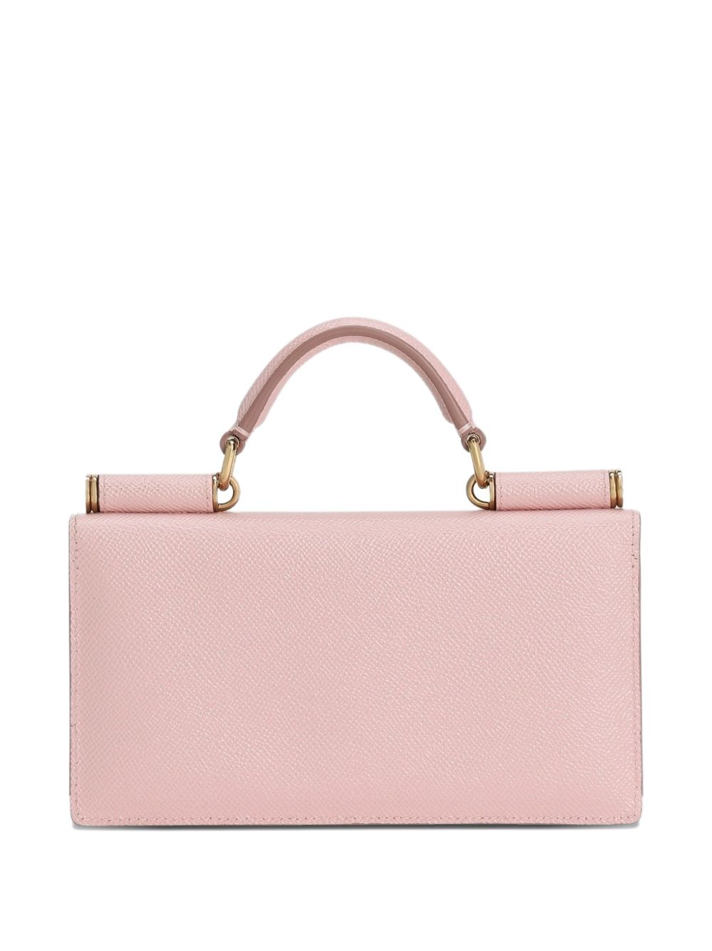 Dolce & Gabbana-Miss Sicily mini bag in pink leather