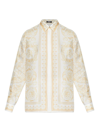 Versace Shirts Golden