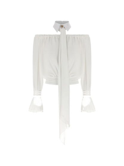 Elisabetta Franchi Offshoulder blouse