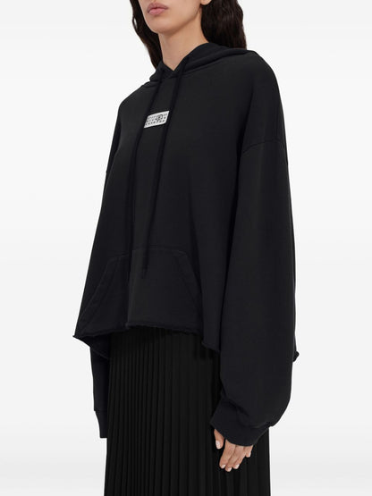 MM6 Maison Margiela Logo cotton hoodie