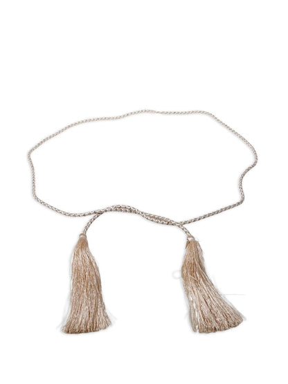 Forte Forte Crystals and tassels belt