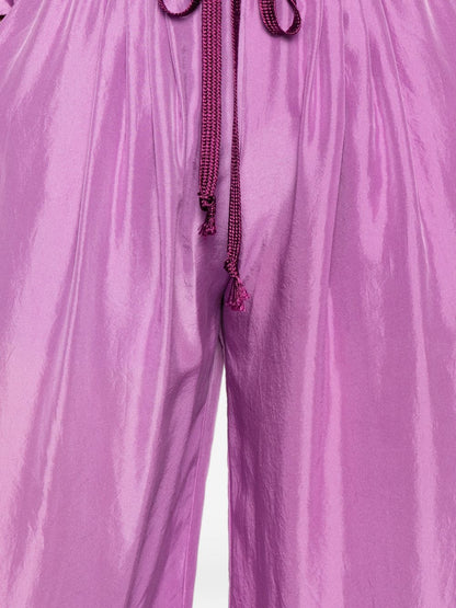 Forte Forte Silk drawstring trousers