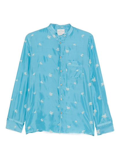 Forte Forte Embroidered silk shirt
