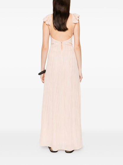 Forte Forte V-necked long dress