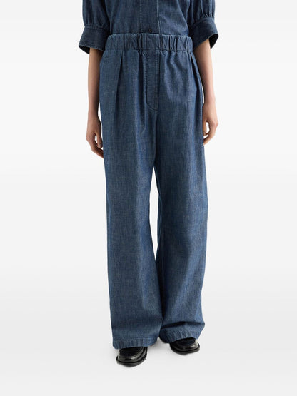Jil Sander Trousers NAVY