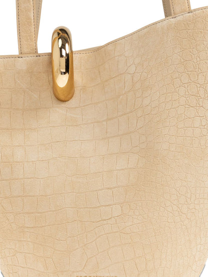 Jacquemus Le Bambola Moyen leather bucket bag