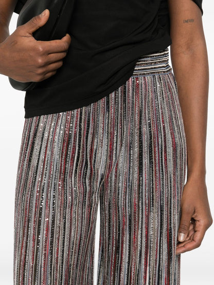 Missoni Striped wide-leg trousers