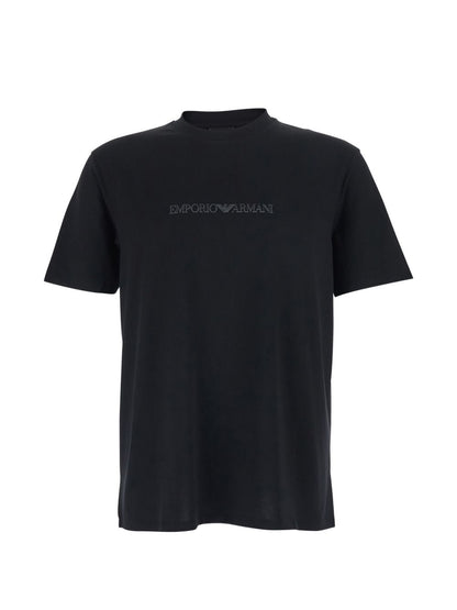 Emporio Armani T-shirts and Polos Black
