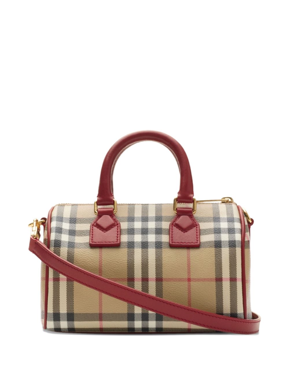 Burberry Mini Check Bowling Bag