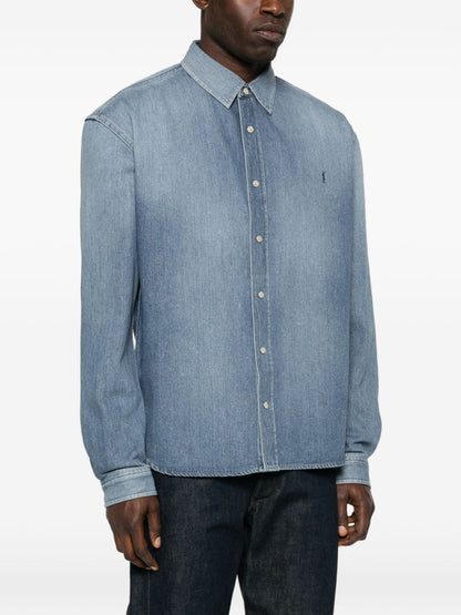 Saint Laurent Shirts NAVY