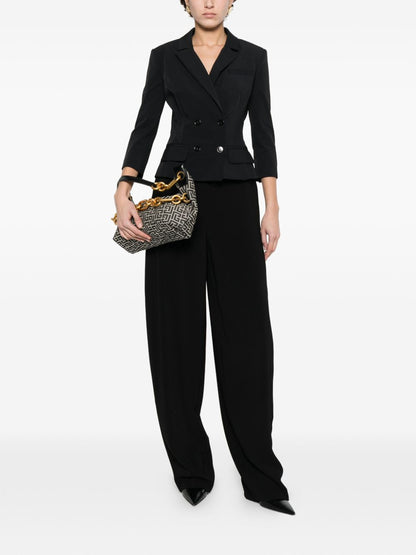 Elisabetta Franchi Belted double-breasted jacket