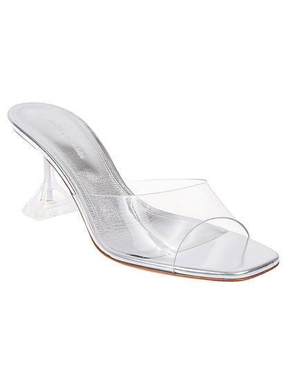 Amina Muaddi Lupita Glass Slipper