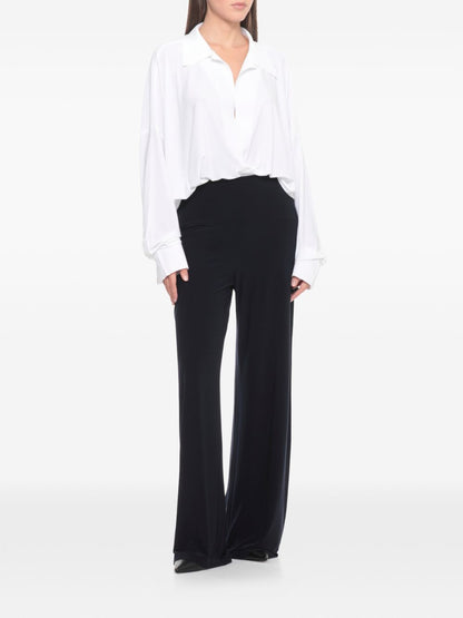 Norma Kamali Oversized shirt bodysuit