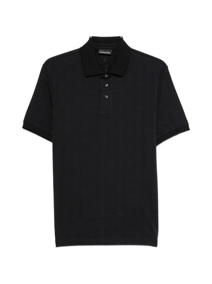 Emporio Armani Logo cotton polo shirt