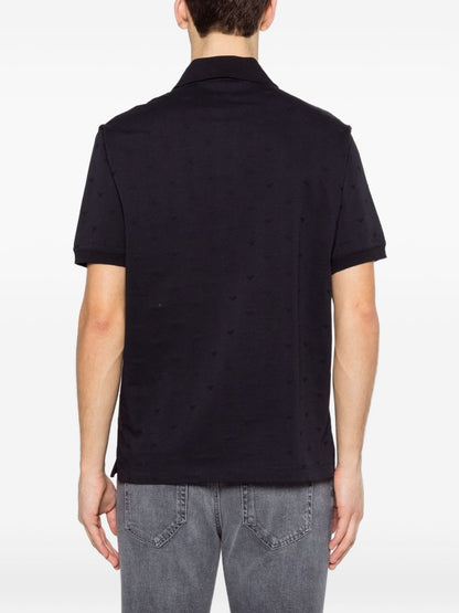Emporio Armani Logo cotton polo shirt