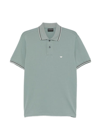 Emporio Armani Logo cotton polo shirt