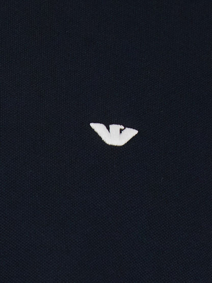 Emporio Armani Logo cotton polo shirt