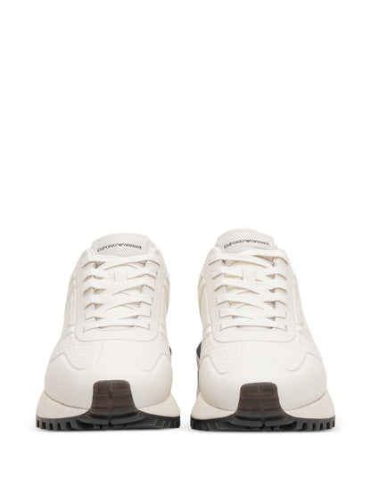 Emporio Armani Thermoformed Leather sneakers
