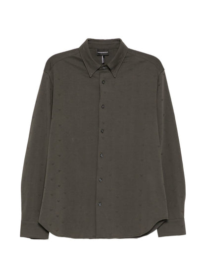 Emporio Armani Logo cotton shirt