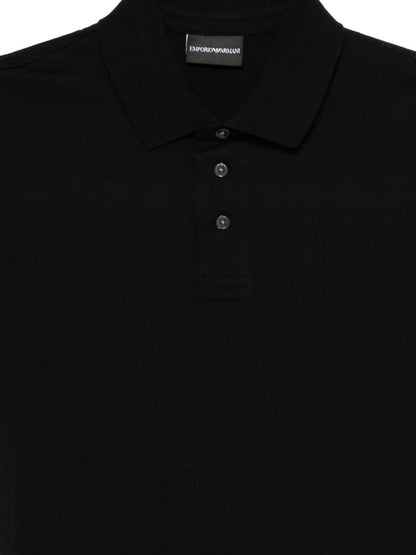 Emporio Armani Logo cotton polo shirt