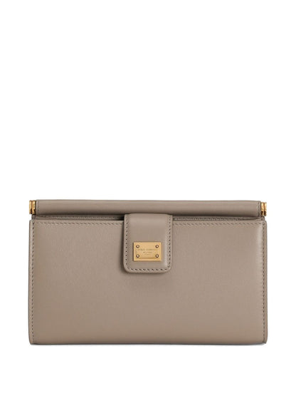 Dolce & Gabbana Phone Bag In Plongé Calfskin
