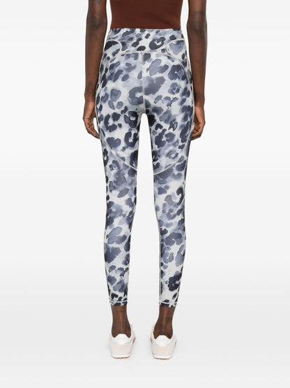 Adidas By Stella McCartney Animal Print 7/8 Leggings