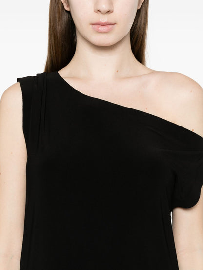 Norma Kamali Side slit long dress