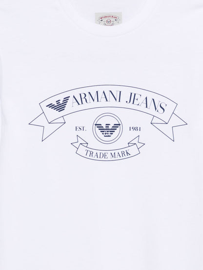 Emporio Armani Logo cotton t-shirt