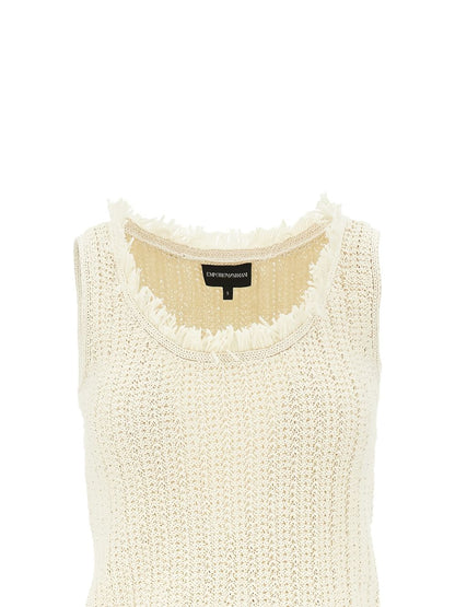 Emporio Armani Cotton blend tank top
