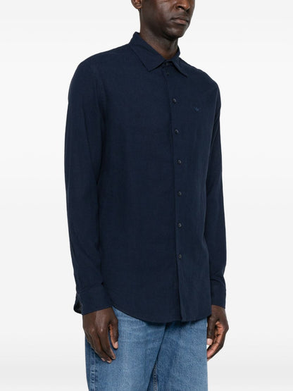 Emporio Armani Linen blend shirt