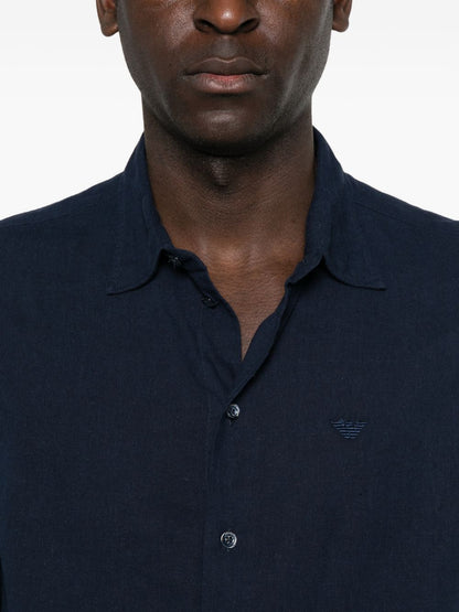 Emporio Armani Linen blend shirt
