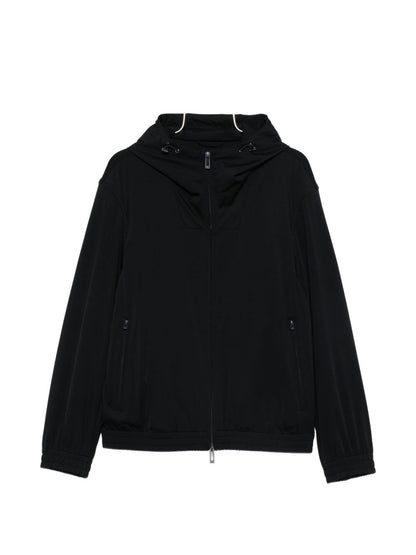 Emporio Armani Nylon hooded jacket