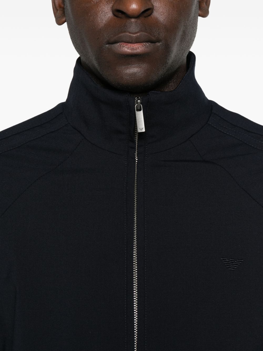 Emporio Armani Wool blend bomber jacket
