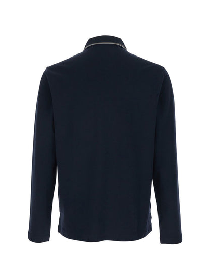 Emporio Armani Logo cotton polo shirt