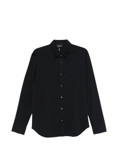 Emporio Armani Logo cotton shirt